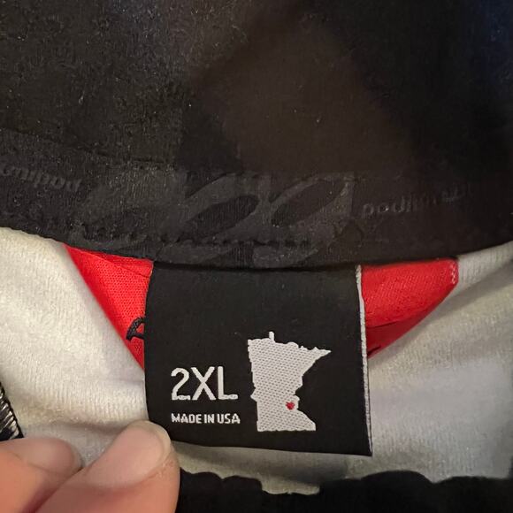 Podium Wear Jacket Adult XXL Zip Performance Green Gray Running Coat - Picture 6 of 7